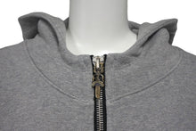Load image into Gallery viewer, 極美品 Chrome Hearts ジップアップ バーカー グレー ダブルジップ サイズXL 2212-304-6607 中古 4c068286