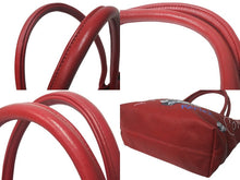 Load image into Gallery viewer, 極美品 CHROME HEARTS クロムハーツ トートバッグ MATTY BOY マッティボーイ オーダーメイド ボルドー レザー シルバー925 中古 4c068295