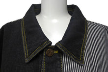 画像をギャラリービューアに読み込む, 新品未使用 LOUIS VUITTON × NIGO ルイヴィトン × ニゴー デニムジャケット サイズ52 モノグラムクレイジーデニム 22SS RM221M 中古 4c068377