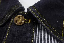 画像をギャラリービューアに読み込む, 新品未使用 LOUIS VUITTON × NIGO ルイヴィトン × ニゴー デニムジャケット サイズ52 モノグラムクレイジーデニム 22SS RM221M 中古 4c068377