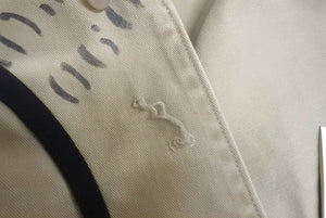 極美品 KAPITAL キャピタル ベースボールシャツ CHINO GREAT KOUNTRY DAMAGED BASEBALL EK-1554 チノ 長袖ベースボールシャツ ブラウン 中古 4c068454 