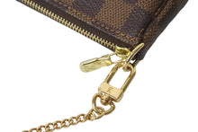 画像をギャラリービューアに読み込む, 極美品 LOUIS VUITTON ルイヴィトン ダミエ ミニ ポシェット アクセソワール ポーチ N58009 ブラウン ゴールド金具 中古 4c068481
