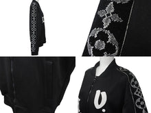 画像をギャラリービューアに読み込む, LOUIS VUITTON ルイヴィトン ブルゾン LVフラワーバンドトラックトップブルゾン 21AW ブラック M RM212 ZSC HLY92W 美品 中古 4c068553