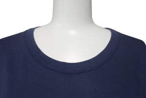 LOUISVUITTON ルイヴィトン ガストンVパッチTシャツ RM121 コットン ネイビー ホワイト レッド レッド サイズXL 美品 中古 4c068555