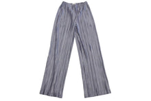 画像をギャラリービューアに読み込む, 極美品 PLEATS PLEASE ISSEY MIYAKE プリーツプリーズ イッセイミヤケ 16AW MONTHLY プリーツ パンツ PP63-JF222 シルバー サイズ3 中古 4c068559