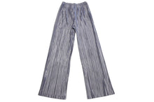 画像をギャラリービューアに読み込む, 極美品 PLEATS PLEASE ISSEY MIYAKE プリーツプリーズ イッセイミヤケ 16AW MONTHLY プリーツ パンツ PP63-JF222 シルバー サイズ3 中古 4c068559