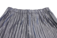 画像をギャラリービューアに読み込む, 極美品 PLEATS PLEASE ISSEY MIYAKE プリーツプリーズ イッセイミヤケ 16AW MONTHLY プリーツ パンツ PP63-JF222 シルバー サイズ3 中古 4c068559