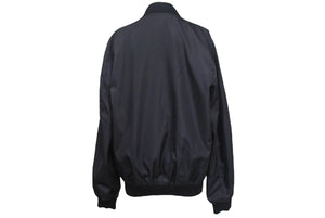 極美品 PRADA プラダ MA-1 ナイロンジャケット トライアングルロゴ 15年 UGY163 ルーマニア製ナイロン ブラック サイズ44 中古 4c068560 