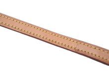 Load image into Gallery viewer, LOUIS VUITTON ルイヴィトン ショルダーストラップ バッグ アクセサリー ヌメ革 ブラウン ゴールド金具 ミニスピーディ用 美品 中古 4c068568