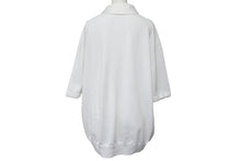 画像をギャラリービューアに読み込む, 新品未使用 LOUIS VUITTON ルイヴィトン ポロシャツ 1AFQQF サイズM Marque L.Vuitton déposée フェイクパール ホワイト 中古 4c068572