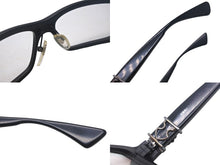 Load image into Gallery viewer, CHROME HEARTS クロムハーツ DSL サングラス 55-26-131 アイウェア マットブラック 美品 中古 4c068573
