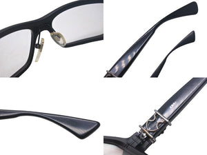 CHROME HEARTS クロムハーツ DSL サングラス 55-26-131 アイウェア マットブラック 美品 中古 4c068573