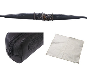 CHROME HEARTS クロムハーツ DSL サングラス 55-26-131 アイウェア マットブラック 美品 中古 4c068573