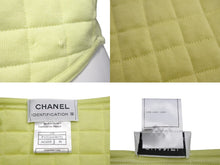Load image into Gallery viewer, CHANEL シャネル ベスト P15526V00751 サイズ38 トップス キルティング ライムグリーン コットン フランス製 美品 中古 4c068576