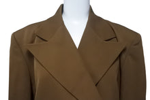 Load image into Gallery viewer, ISSEY MIYAKE イッセイミヤケ 80`s 筆タグ ウール ジャケット JG34129 ブラウン サイズM 美品 中古 4c068577