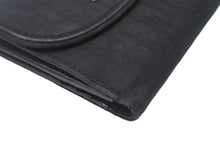 画像をギャラリービューアに読み込む, CHRISTIAN DIOR クリスチャンディオール トロッター 二つ折り 財布 コンパクト ブラック 美品 中古 4c068602