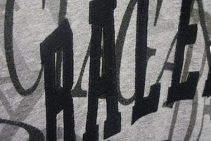 BALENCIAGA バレンシアガ Tシャツ TS50 571205 TEVA4 1300 サイズS 2018年 総柄 グレー 良品 中古 4c076241