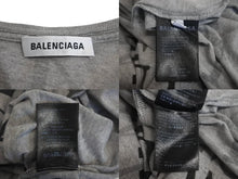 Load image into Gallery viewer, BALENCIAGA バレンシアガ Tシャツ TS50 571205 TEVA4 1300 サイズS 2018年 総柄 グレー 良品 中古 4c076241