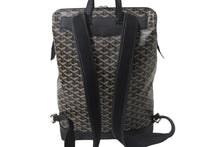 Load image into Gallery viewer, 新品未使用 GOYARD ゴヤール シザルパン バックパック ブラック リュック カーフスキン CISALPMMLTY01CL01P シルバー金具 中古 4c068689
