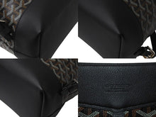 Load image into Gallery viewer, 新品未使用 GOYARD ゴヤール シザルパン バックパック ブラック リュック カーフスキン CISALPMMLTY01CL01P シルバー金具 中古 4c068689