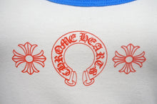 Load image into Gallery viewer, 新品未使用 CHROME HEARTS クロムハーツ HORSESHOE ホースシュー CHプラス キャミソール タンクトップ サイズS ホワイト ブルー 中古 4c068770