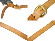 画像をギャラリービューアに読み込む, LOUIS VUITTON ルイヴィトン バギーPM ショルダーバッグ M95049 モノグラムデニム ゴールド金具 ブルー 美品 中古 4c068781