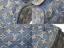Load image into Gallery viewer, LOUISVUITTON ルイヴィトン ネオスピーディ ハンドバッグ M95019 モノグラムデニム ブルー ブラウン ゴールド 良品 中古 4c068797