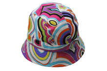Load image into Gallery viewer, 極美品 EMILIO PUCCI エミリオプッチ サマーバケットハット マルチカラー コットン100% 51GF03 中古 4b00068