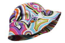Load image into Gallery viewer, 極美品 EMILIO PUCCI エミリオプッチ サマーバケットハット マルチカラー コットン100% 51GF03 中古 4b00068