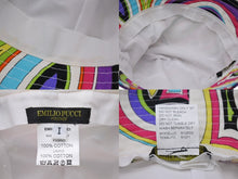 Load image into Gallery viewer, 極美品 EMILIO PUCCI エミリオプッチ サマーバケットハット マルチカラー コットン100% 51GF03 中古 4b00068