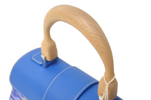 Load image into Gallery viewer, 新品未使用 Goyard ゴヤールサイゴンPM 2WAYショルダーバッグ ハンドバッグ ゴヤールディンキャンバス ブルー ウッド 4c068807