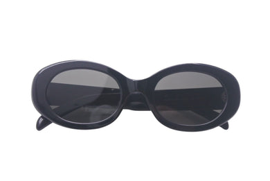 CELINE セリーヌ サングラス CL40194U サイズ52□22 145 トリオンフ ブラック アセテート プラスチック 良品 中古 4c068817