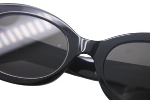 CELINE セリーヌ サングラス CL40194U サイズ52□22 145 トリオンフ ブラック アセテート プラスチック 良品 中古 4c068817