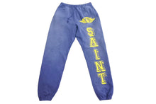 画像をギャラリービューアに読み込む, 新品未使用 SAINT MXXXXXX セントマイケル エンジェル ロゴ スウエットパンツ SM-YS-0000-053 2024-2025AW ネイビー サイズL 4c068899