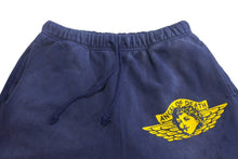 画像をギャラリービューアに読み込む, 新品未使用 SAINT MXXXXXX セントマイケル エンジェル ロゴ スウエットパンツ SM-YS-0000-053 2024-2025AW ネイビー サイズL 4c068899