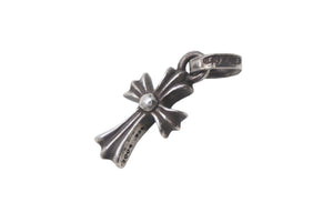 CHROME HEARTS クロムハーツ CHクロス ベビーファット チャーム ペンダントトップ 重量2.3g シルバー 2004/.925刻印 美品 中古 4c068900