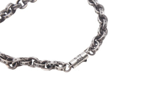 CHROME HEARTS クロムハーツ ペーパーチェーンブレスレット 重量11.2g 全長18.5cm シルバー925 1999刻印 美品 中古 4c068903