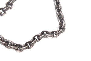 CHROME HEARTS クロムハーツ ペーパーチェーンブレスレット 重量11.2g 全長18.5cm シルバー925 1999刻印 美品 中古 4c068903