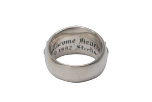 極美品 CHROME HEARTS クロムハーツ フローラルクロス リング