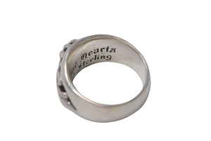 極美品 CHROME HEARTS クロムハーツ フローラルクロス リング 指輪 サイズ20号 重量16.3g シルバー925 1992/Sterling刻印 中古 4c068907