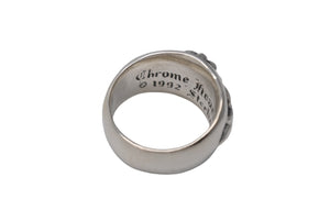 極美品 CHROME HEARTS クロムハーツ フローラルクロス リング 指輪 サイズ20号 重量16.3g シルバー925 1992/Sterling刻印 中古 4c068907