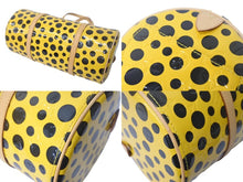 Load image into Gallery viewer, 極美品 LOUIS VUITTON ルイヴィトン×草間彌生 ハンドバッグ パピヨン モノグラム パンプキンドット イエロー M91424 中古 4c068910
