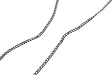 Load image into Gallery viewer, CHANEL シャネル ココマーク ネックレス ラインストーン アクセサリー 6.0g メタル フランス製 シルバー 美品 中古 4c068919
