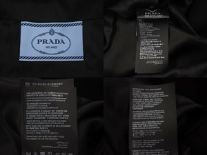 PRADA プラダ ノースリーブ ワンピース 230691 サイズ36 トライアングルロゴ Re Nylon リナイロン 黒 美品 中古 4c068945 