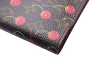 Load image into Gallery viewer, 極美品 LouisVuitton ルイヴィトン モノグラムチェリー アジェンダPM 手帳カバー システム手帳 手帳ブックカバー 村上隆 R21023 中古 4c068951