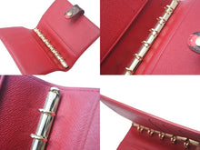 Load image into Gallery viewer, 極美品 LouisVuitton ルイヴィトン モノグラムチェリー アジェンダPM 手帳カバー システム手帳 手帳ブックカバー 村上隆 R21023 中古 4c068951