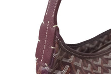 Load image into Gallery viewer, 新品同様 GOYARD ゴヤール ボエム ホーボーバッグ バーガンディ BOHEMEPMLTY33CL33P コーティングキャンバス シルバー金具 中古 4c068954