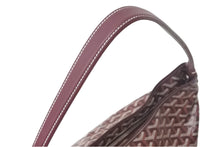 Load image into Gallery viewer, 新品同様 GOYARD ゴヤール ボエム ホーボーバッグ バーガンディ BOHEMEPMLTY33CL33P コーティングキャンバス シルバー金具 中古 4c068954