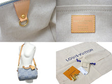 Load image into Gallery viewer, 極美品 LOUIS VUITTON ルイヴィトン スピーディ バンドリエール 25 ダミエ デニム N40700 ゴールド金具 中古 4c068963