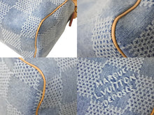 Load image into Gallery viewer, 極美品 LOUIS VUITTON ルイヴィトン スピーディ バンドリエール 25 ダミエ デニム N40700 ゴールド金具 中古 4c068963